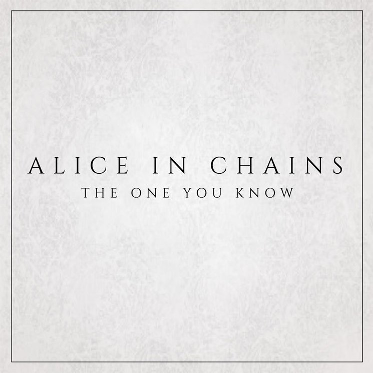 Alice in Chains — The One You Know cover artwork
