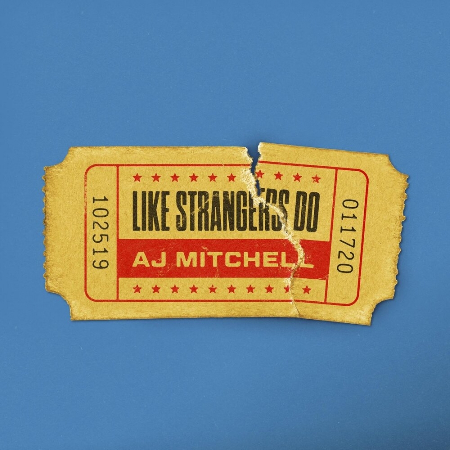 AJ Mitchell Like Strangers Do cover artwork