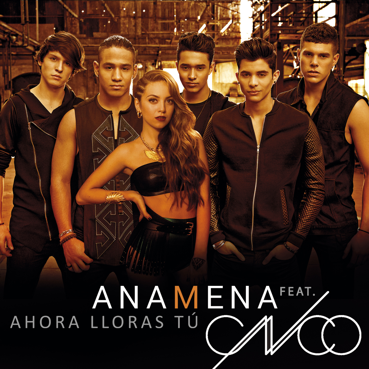 Ana Mena featuring CNCO — Ahora Lloras Tú cover artwork