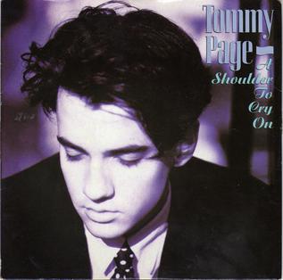Tommy Page — A Shoulder To Cry On cover artwork