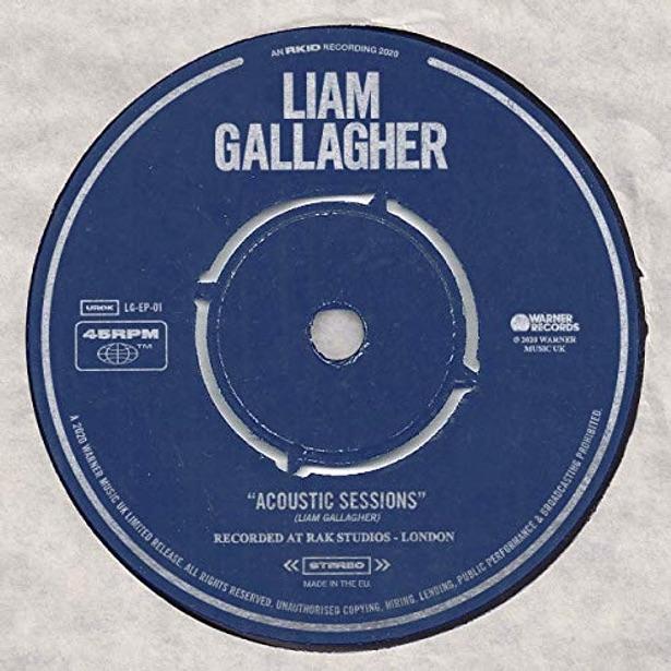 Liam Gallagher Acoustic Sessions cover artwork