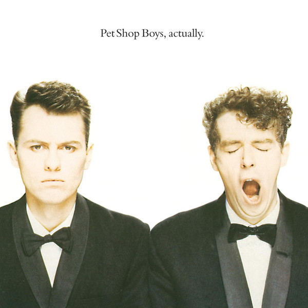 Pet Shop Boys — Actually cover artwork