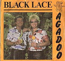 Black Lace — Agadoo cover artwork