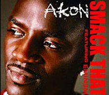 Akon featuring Eminem — Smack That cover artwork