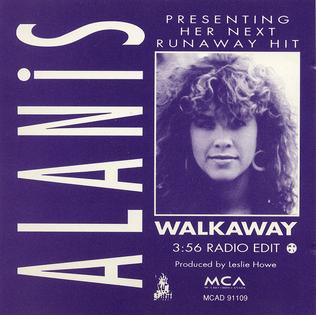 Alanis Morissette Walk Away cover artwork