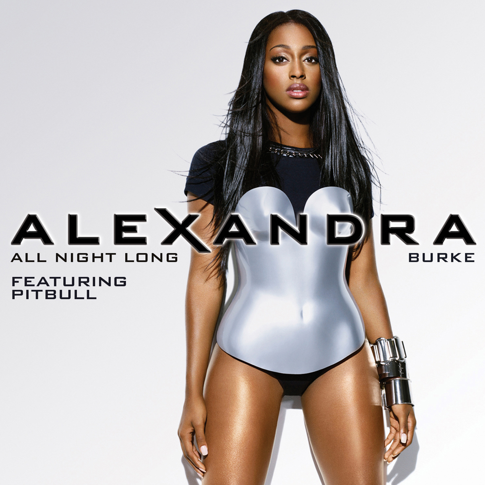Alexandra Burke ft. featuring Pitbull All Night Long cover artwork