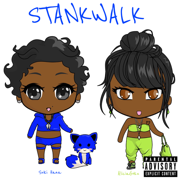 Alicia Goku featuring Sukihana — Stank Walk cover artwork