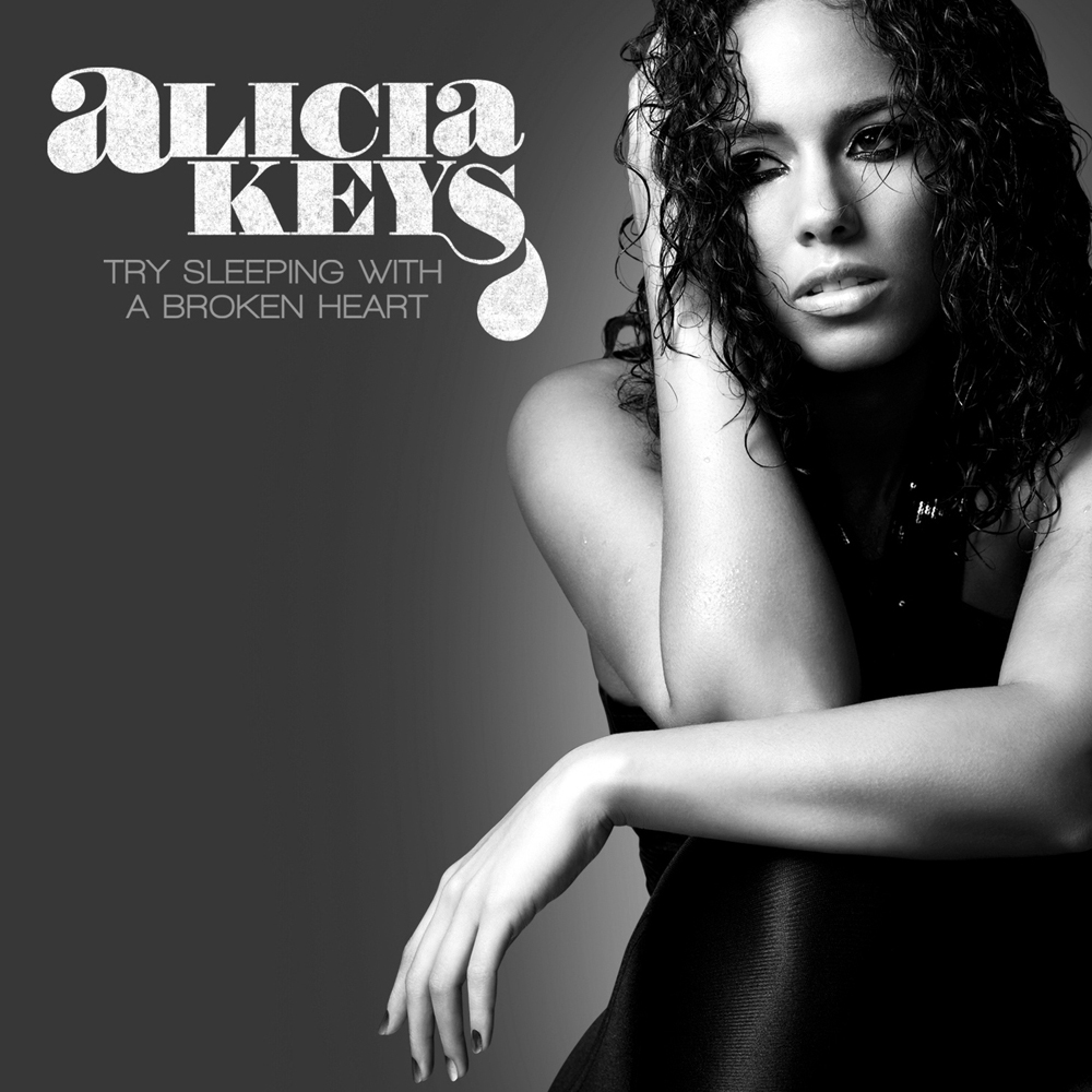 Alicia Keys Try Sleeping with a Broken Heart cover artwork