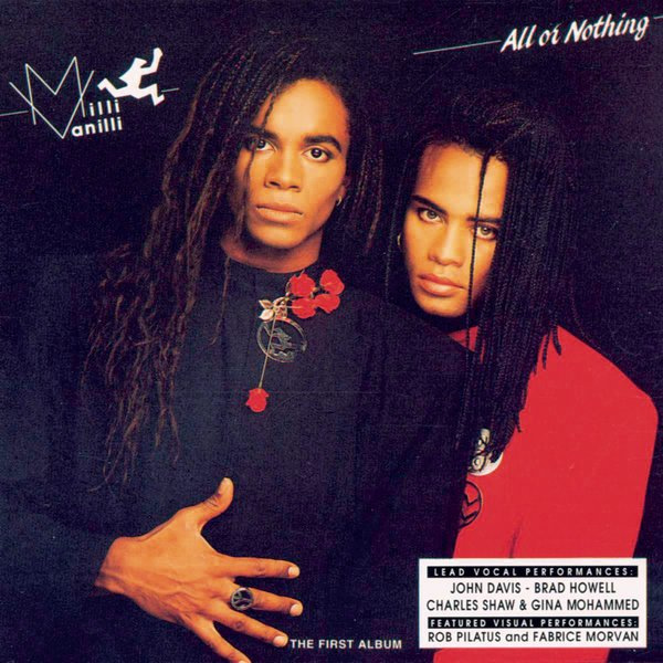 Milli Vanilli All or Nothing cover artwork