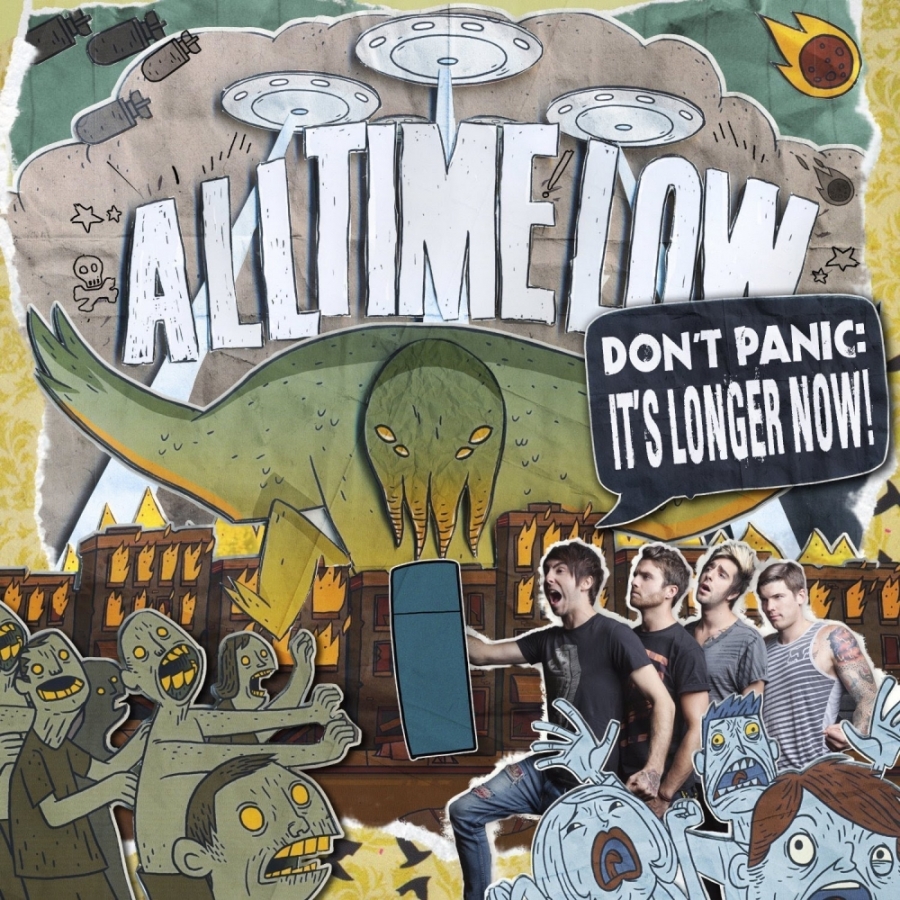 All Time Low — The Irony of Choking on a Lifesaver cover artwork
