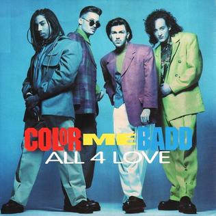 Color Me Badd — All 4 Love cover artwork