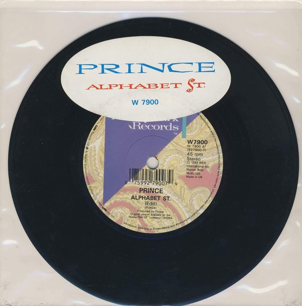 Prince — Alphabet St. cover artwork