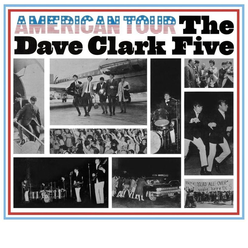 The Dave Clark Five American Tour cover artwork