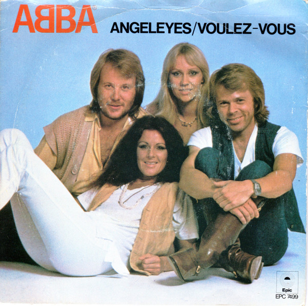 ABBA Angeleyes cover artwork