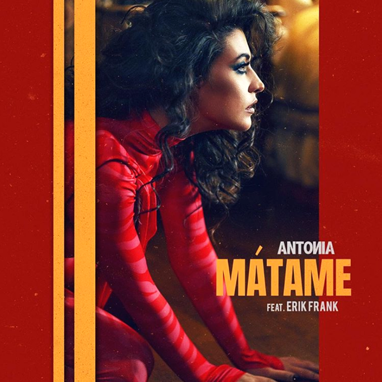 Antonia ft. featuring Erik Frank Mátame cover artwork