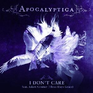 Apocalyptica ft. featuring Adam Gontier I Don&#039;t Care cover artwork