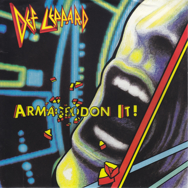 Def Leppard — Armageddon It cover artwork
