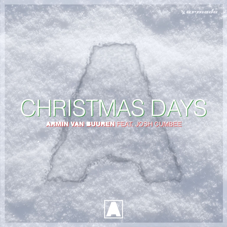 Armin van Buuren ft. featuring Josh Cumbee Christmas Days cover artwork