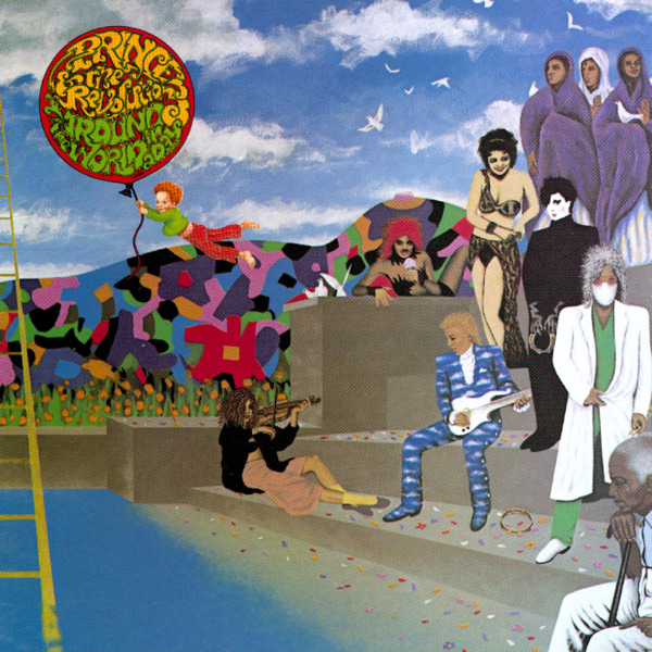 Prince &amp; The Revolution Around the World In a Day cover artwork