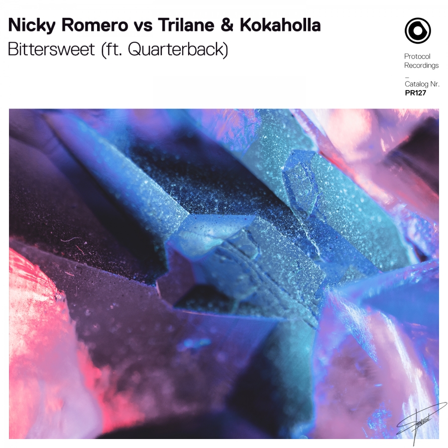 Nicky Romero, Trilane, & Kokaholla featuring Quarterback — Bittersweet cover artwork