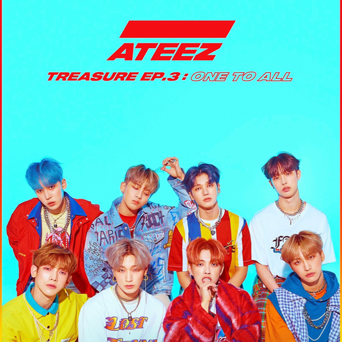 ATEEZ Treasure Ep.3: One to All cover artwork