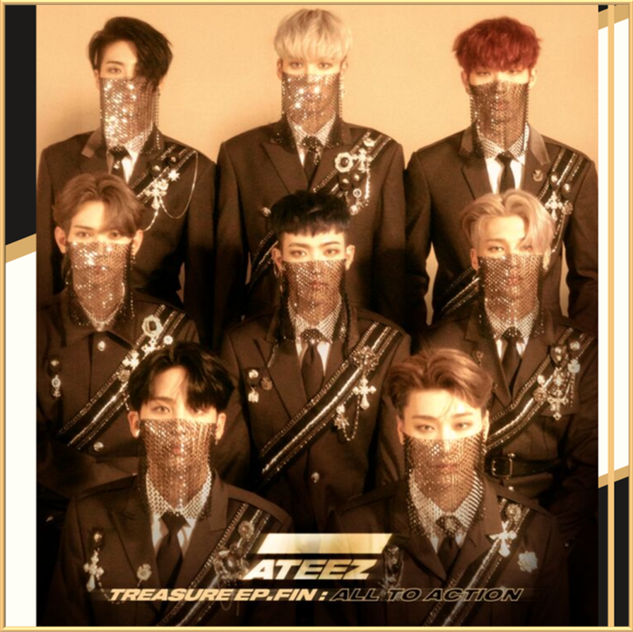 ATEEZ Treasure EP.Fin : All To Action cover artwork