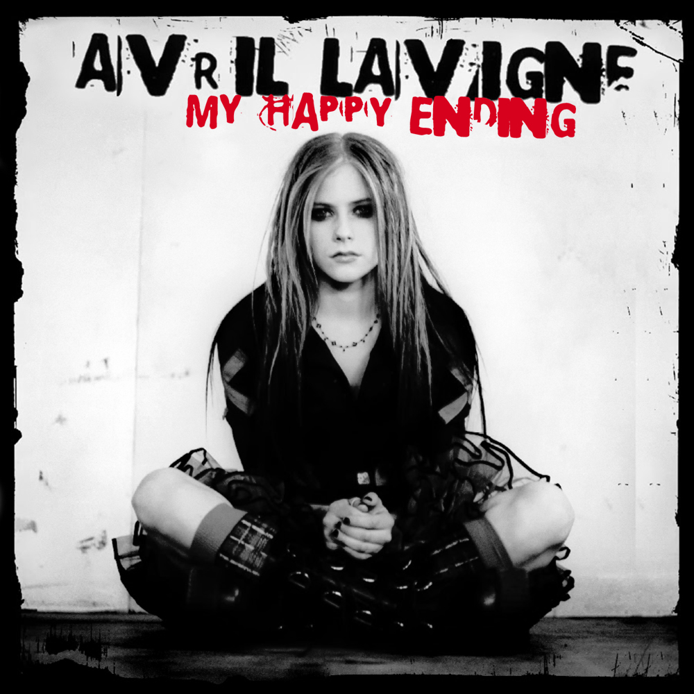 Avril Lavigne My Happy Ending cover artwork