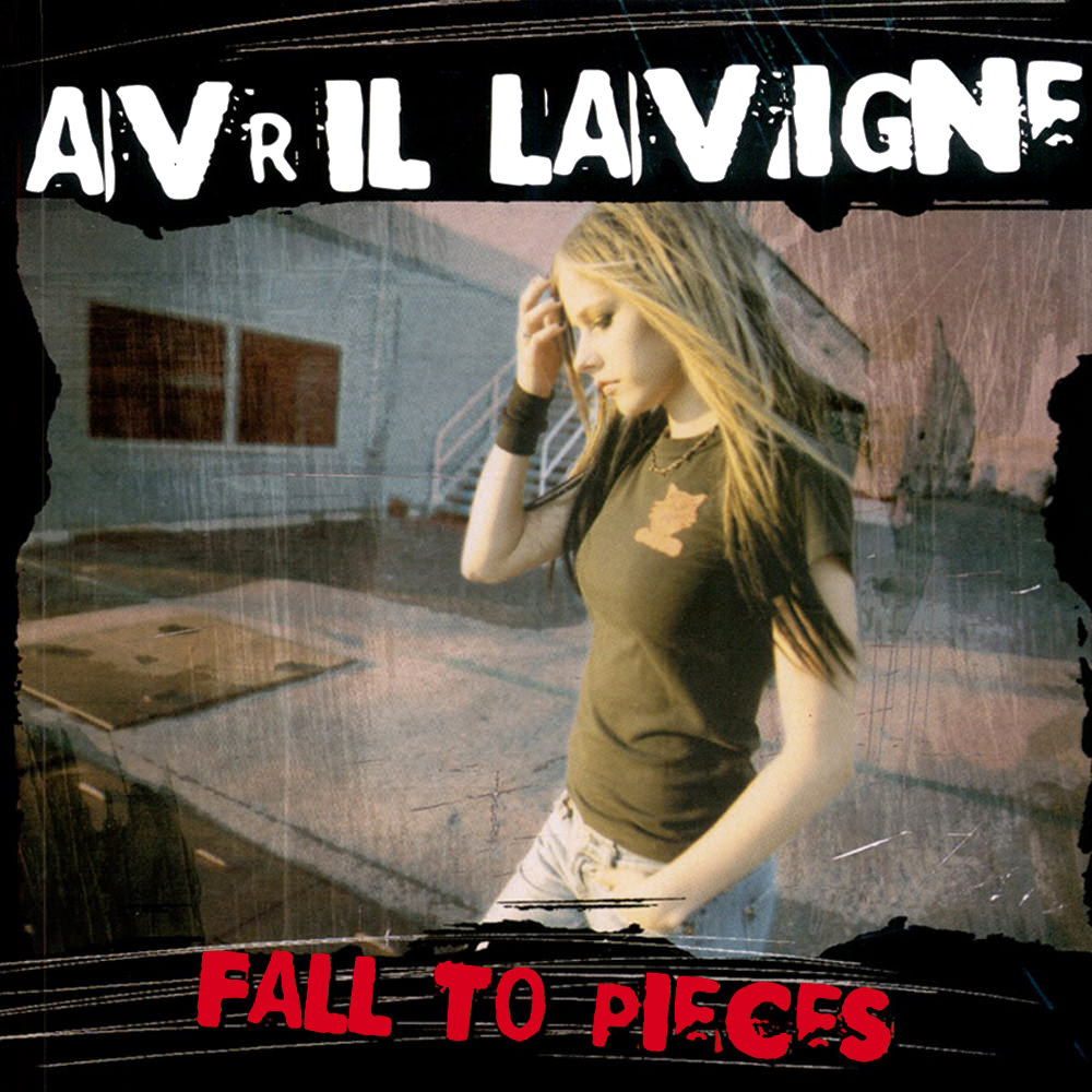 Avril Lavigne Fall to Pieces cover artwork