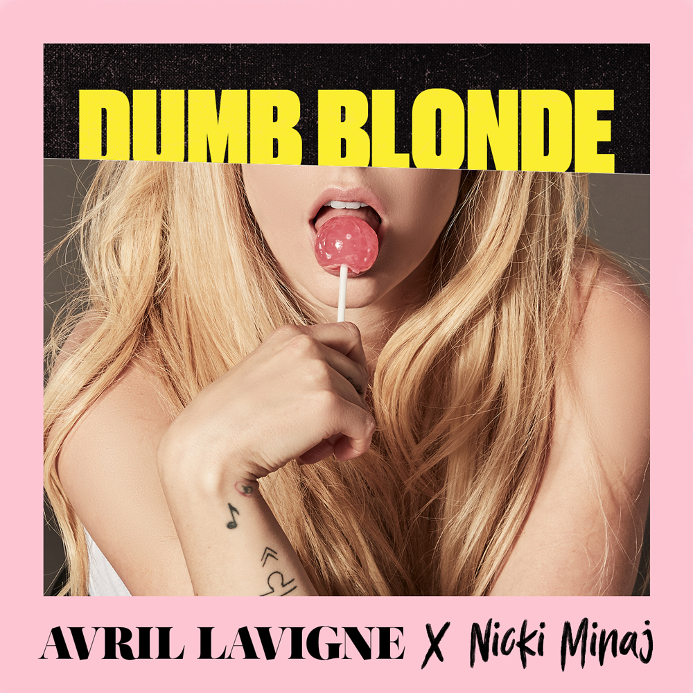 Avril Lavigne featuring Nicki Minaj — Dumb Blonde cover artwork