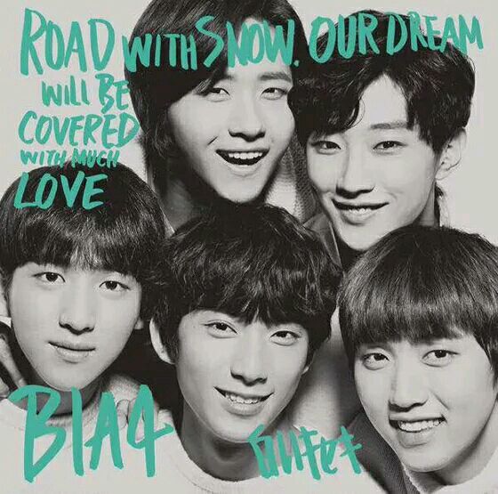 B1A4 Shiroi Kiseki cover artwork