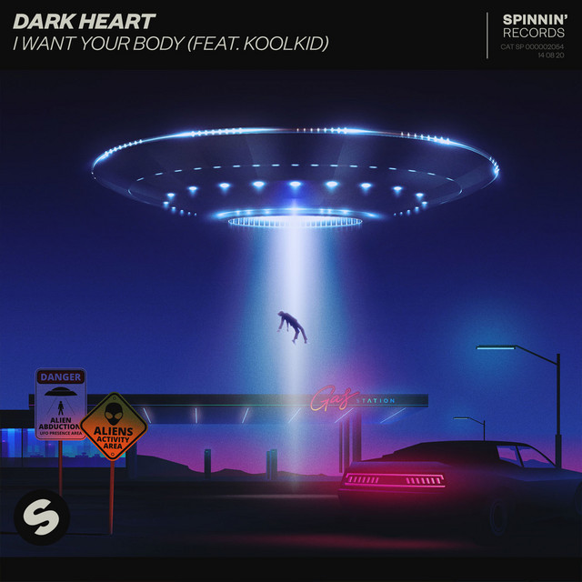 Dark Heart featuring KOOLKID — I Want Your Body cover artwork