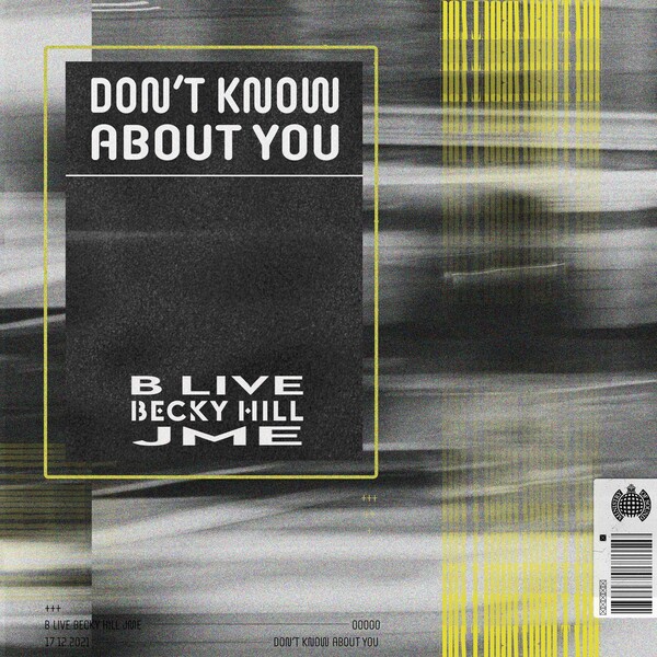 B Live, Becky Hill, & JME Don&#039;t Know About You cover artwork