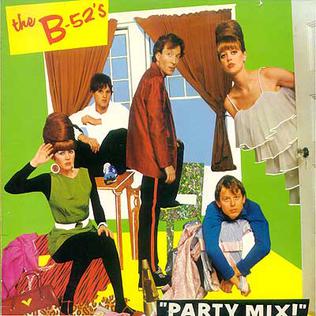 The B-52&#039;s — Party Mix! (all cuts) cover artwork