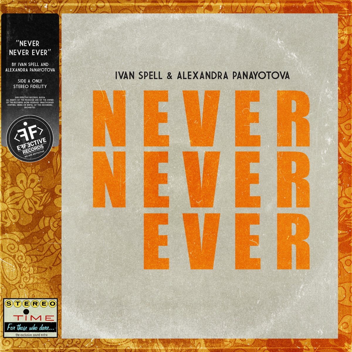 Ivan Spell & Alexandra Panayotova — Never Never Ever cover artwork