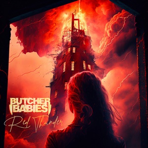 Butcher Babies — Red Thunder cover artwork