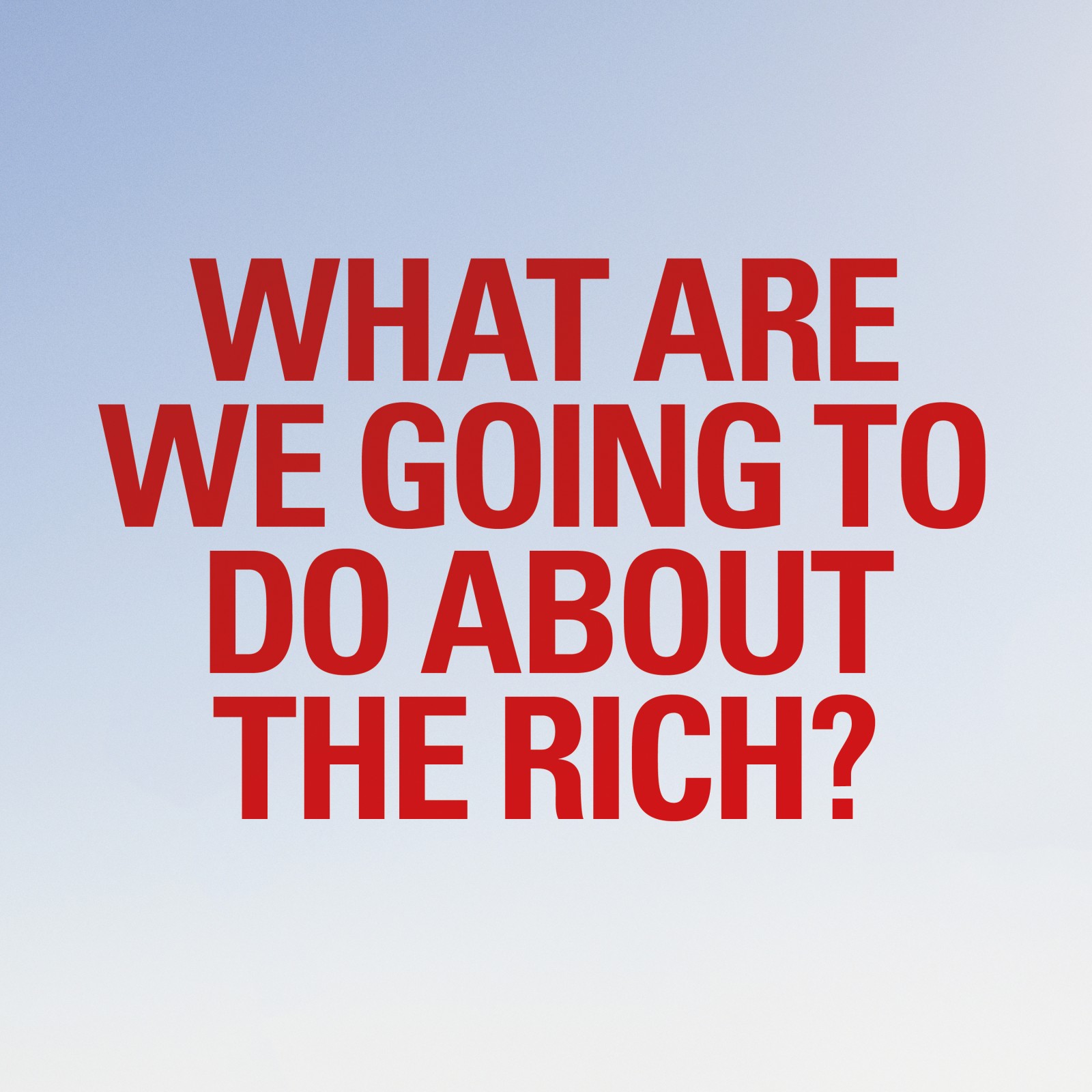 Pet Shop Boys — What are we going to do about the rich? cover artwork