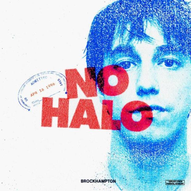 BROCKHAMPTON featuring Deb Never — NO HALO cover artwork
