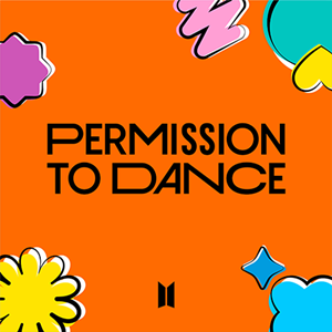BTS Permisson To Dance cover artwork