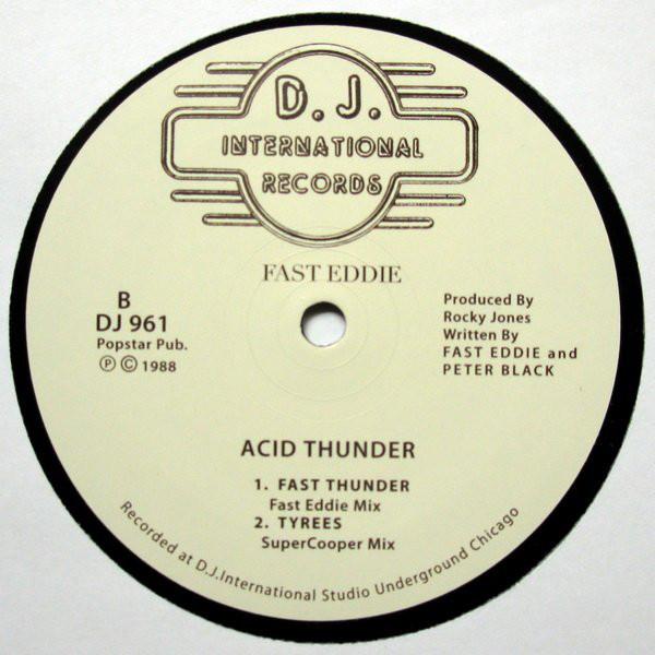 FAST EDDIE — Acid Thunder cover artwork