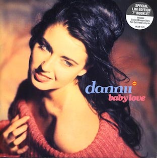 Dannii Minogue Baby Love cover artwork