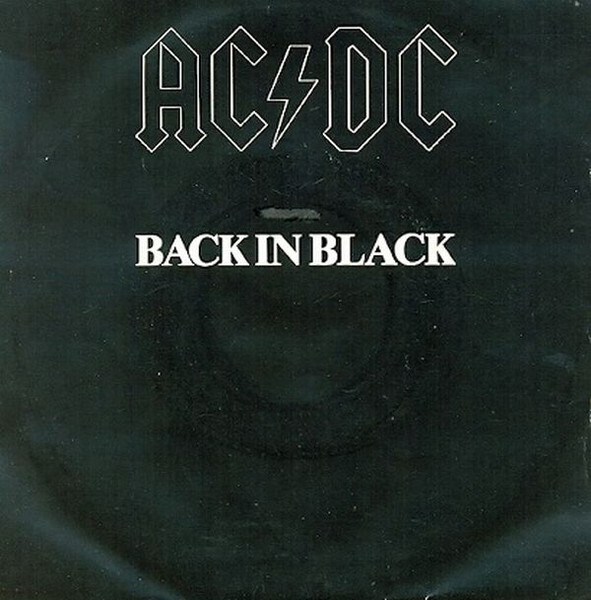 AC/DC Back in Black cover artwork