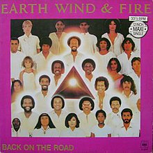 Earth, Wind &amp; Fire — Back on the Road cover artwork