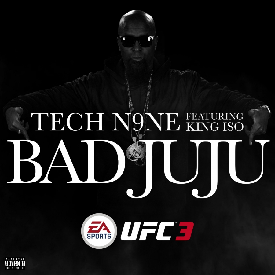Tech N9ne ft. featuring King Iso Bad JuJu cover artwork