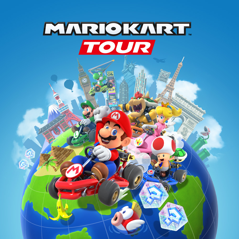 Nintendo Mario Kart Tour OST cover artwork