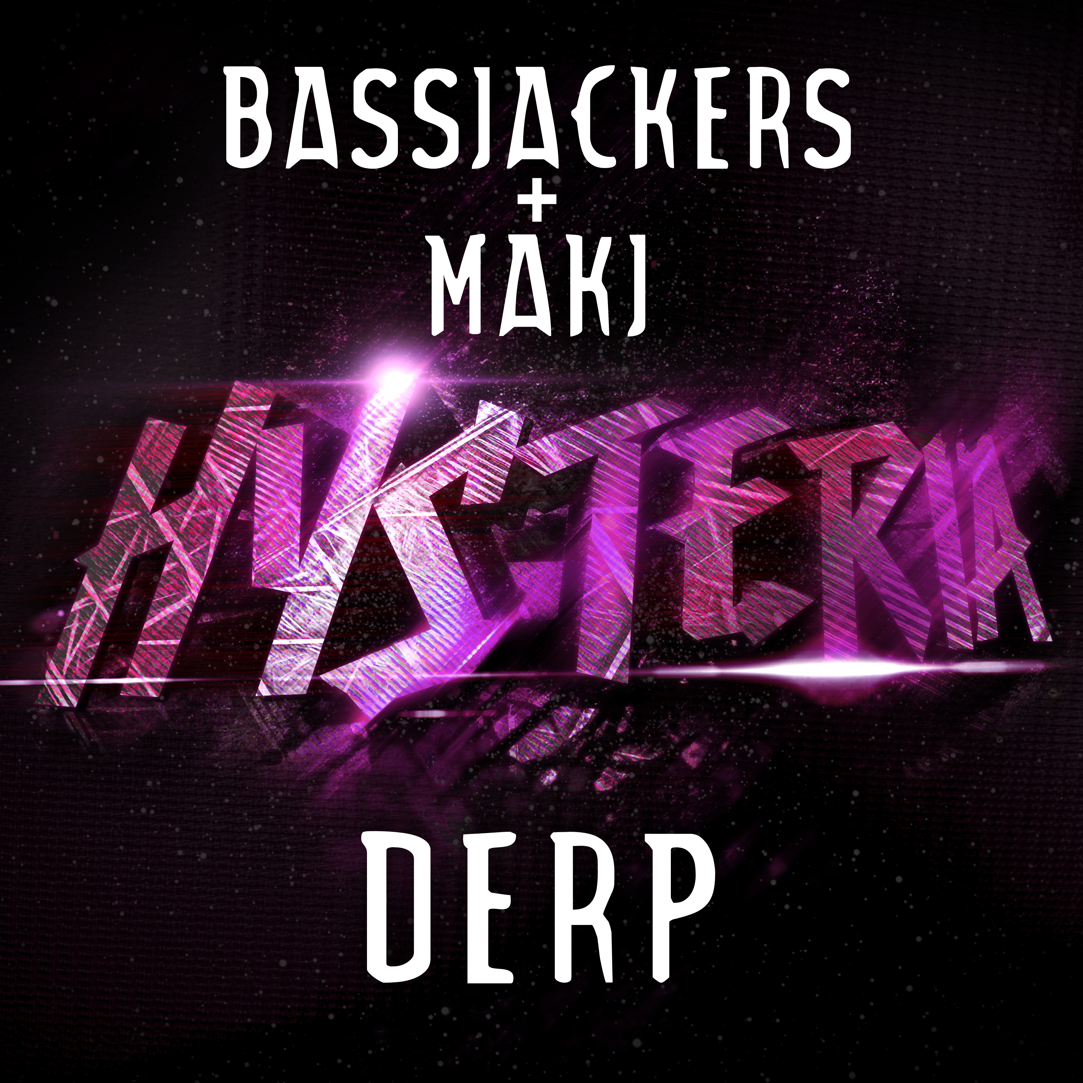 Bassjackers & MAKJ Derp cover artwork