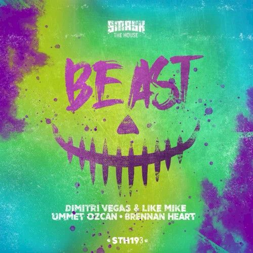 Dimitri Vegas &amp; Like Mike, Ummet Ozcan, & Brennan Heart — Beast (All as One) cover artwork