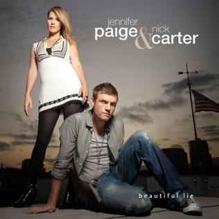 Jennifer Paige featuring Nick Carter — Beautiful Lie cover artwork
