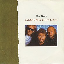 Bee Gees Crazy For Your Love cover artwork