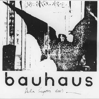 Bauhaus — Bela Lugosi&#039;s Dead cover artwork