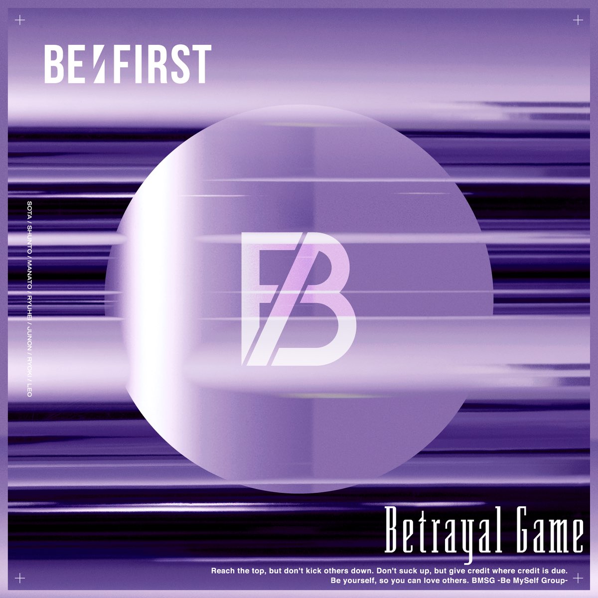 BE:FIRST — Betrayal Game cover artwork